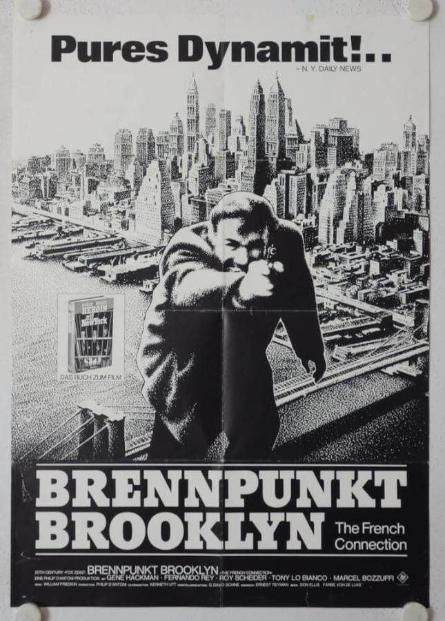 Brennpunkt Brooklyn originales deutsches Filmplakat